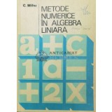 Metode numerice in algebra liniara - Catalin Mihuleac ($O123)