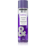 TONI&amp;GUY PURPLE sampon violet neutralizeaza tonurile de galben 250 ml