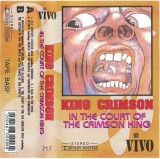 King Crimson - In The Court Of The Crimson King - Caseta Audio - Vivo - Romania - Album - Stare Foarte Buna