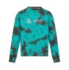 Mercedes AMG Petronas hanorac de damă Crew Tie Dye F1 Team 2024 - M, Stichd