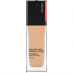 Shiseido Synchro Skin Radiant Lifting Foundation machiaj pentru lifting cu efect de stralucire SPF 30 culoare 310 Silk 30 ml