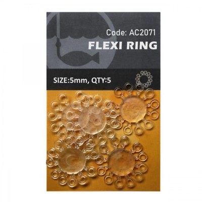 Flexi Ring Orange 10mm 5 buc/plic foto