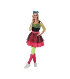Costum Disco Anii 80 pentru Adulti Rochie si Accesorii, Marimea M