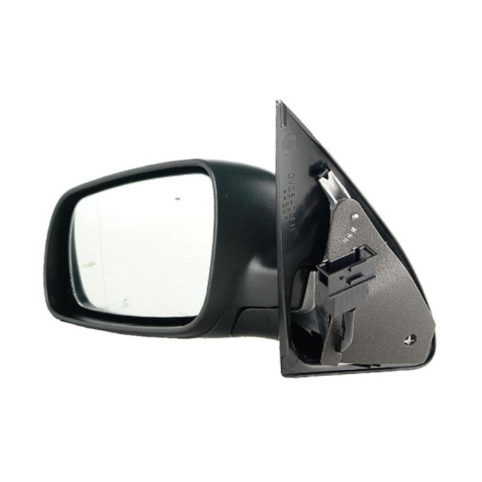 Oglinda exterioara Skoda Fabia (6Y) 04.2000-03.2006 Partea Stanga Crom Asferica Electrica Cu Incalzire 6Y1857501Bl, Model MARE, conector rectangular