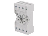 Stativ PIN pe panou pentru șină DIN 10A 250VAC R15