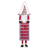 Calendar de perete de Advent - 3D cu elf scandinav - textil - 100 x 28 cm Best CarHome, Oem