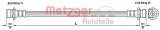 Conducta / cablu frana LAND ROVER FREELANDER Soft Top (LN) (1998 - 2006) METZGER 4110183