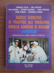 Bazele teoretice si practice ale ingrijirii omului sanatos si bolnav (Nursing).