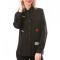 B587-1 Camasa neagra, cu patch-uri aplicate si buzunare false