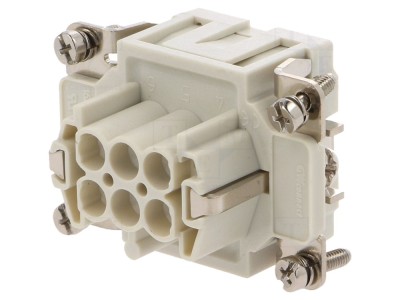 Conector Inserturi Mamă 6 6 PE 16A foto