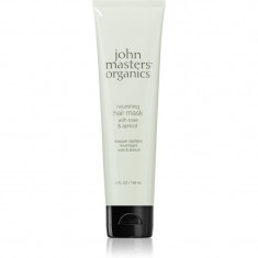 John Masters Organics Rose & Apricot Hair Mask masca de par hranitoare 148 ml