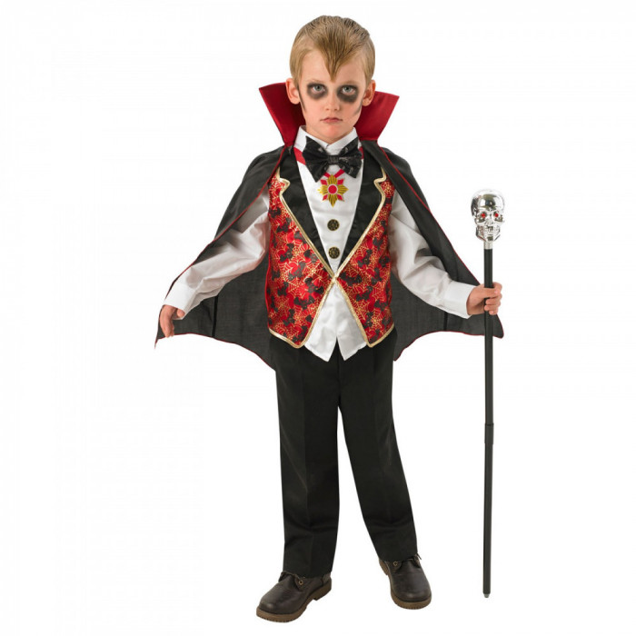 Costum Dracula pentru baieti 104 cm 3-4 ani