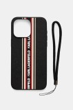 Karl Lagerfeld carcasă de telefon iPhone 15 Pro Max culoarea negru, KLHCP15XPAMSCNSR