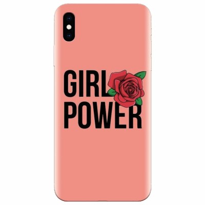 Husa silicon pentru Apple Iphone XS Max, Girl Power 2 foto