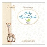 Sophie la girafe - Baby Record Book pentru amintiri primul an bebelus