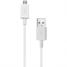 Cablu date Samsung Micro USB 1m Alb foto