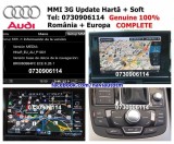 Harti 2026 AUDI MMI 3G HDD + Basic DVD SD Romania A4/A5/A6/A7/A8/Q5/Q7