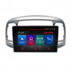 Navigatie dedicata Hyundai Accent 2006-2012 E-ACCENT Octa Core cu Android Radio Bluetooth Internet GPS WIFI DSP 4+64GB 4G CarStore Technology