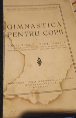 GIMNASTICA PENTRU COPII VIRGIL ROSALA foto