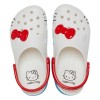 Saboti Crocs Classic I Am Hello Kitty Clog Alb - White, 38, 39