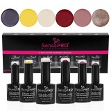 Cumpara ieftin Set 6 Oje Semipermanente 10ml SensoPRO Milano, Fall in Love