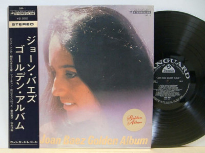 Vinil &amp;quot;Japan Press&amp;quot; Joan Baez &amp;ndash; Golden Album (VG) foto