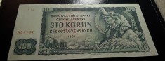 Bancnota 100 korun 1961 Prefix P