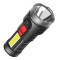 Lanterna 12 LED COB 822, incarcare USB, 10W