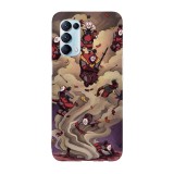 Husa compatibila cu Oppo A54s, Viceversa, model Yiga Clan Legend of Zelda, Silicon, TPU, Transparent, Carcasa