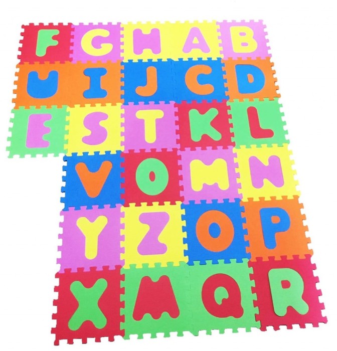 Covor puzzle din spuma Alphabet 26 piese Covor puzzle din spuma Alphabet 26 piese