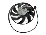 GMV ventilator radiator VW Transporter T5, 2003-2016, motor 2.0, 3.2 V6 benzina; 1.9 TDi, 2.5 TDI, diesel, 420 mm, SRLINE Polonia