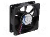 Ventilator 80x80x25mm, 24V DC, volum aer 45m3/h, EBM-PAPST - 8414NGML foto