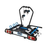 Suport pentru 3 biciclete Cruz Pivot R3, pe carlig, rabatabil, 13 pini
