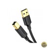 Cablu Imprimanta UGREEN USB-A la USB-B, 1m, Negru