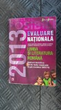 Cumpara ieftin EVALUARE NATIONALA LIMBA SI LITERATURA ROMANA NOTIUNI TEORETICE 50 TESTE