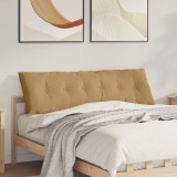 vidaXL Perna pentru spate Maro 160 x 50 cm Țesătură din corduroy 42014898