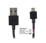 Cablu de date Sony Xperia Z, Xperia Z1 Ultra, EC-801, EC-803, Micro USB, Black