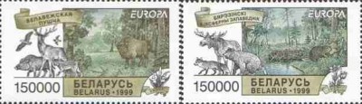 BELARUS 1999, Fauna - EUROPA, serie neuzata, MNH foto