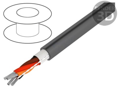 Cablu Xtra Guard&amp;reg; 1 4x22AWG neecranat 300V 305m ALPHA WIRE foto