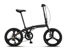 Bicicleta Umit Folding 2D, 6 viteze, pliabila, cadru aluminiu, roata 20&amp;quot;, culoar... Cod:52037000003 foto