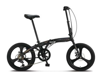 Bicicleta Umit Folding 2D, 6 viteze, pliabila, cadru aluminiu, roata 20&amp;quot;, culoar... Cod:52037000003 foto