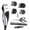 Aparat de tuns parul FLORIA ZLN-0443, Argintiu/Negru 10W, 4 Accesorii,