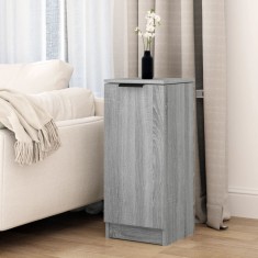 vidaXL Servantă, sonoma gri, 30x30x70 cm, lemn prelucrat