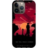 Husa compatibila cu Apple iPhone 13 Pro Max model Space Cowboy, Silicon, TPU, Viceversa, Transparent, Carcasa