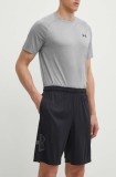 Under Armour pantaloni scurți de antrenament Tech Graphic culoarea negru, 1306443
