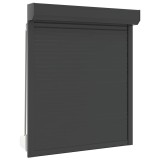 Cumpara ieftin Oblon rulant, antracit, 110 x 130 cm, aluminiu