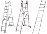 Scara Din Aluminiu Ets, 10 Trepte, 2 Tronsoane, 506Cm