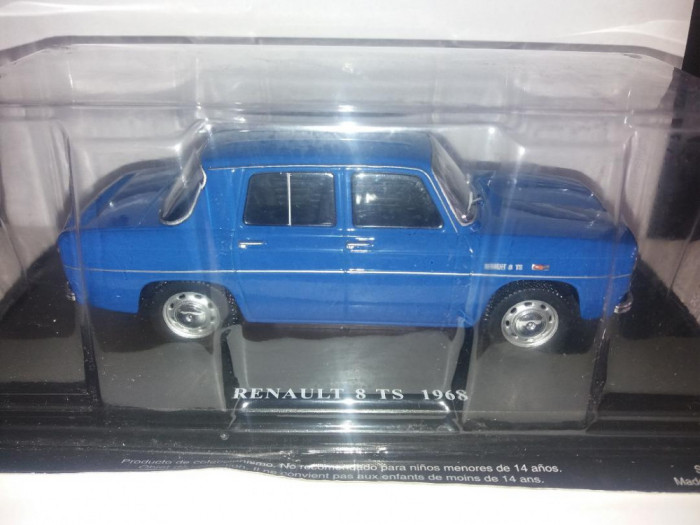 Macheta Renault 8 TS - 1968 - IXO Salvat 1:24