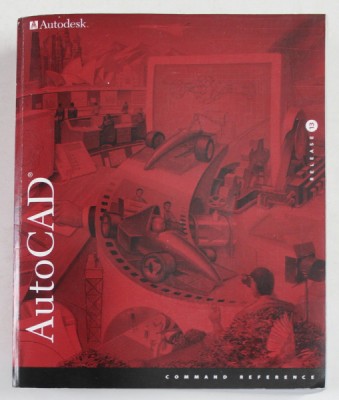 AUTODESK , AUTOCAD RELEASE 13 , COMMAND REFERENCE , 1995 foto