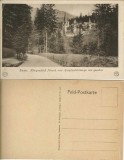 CP1665N Sinaia, K&ouml;nigsschloss Pelesch, vom Hauptzufahrtswege aus gesehen, Feld-postkarte, K&ouml;nig-Carol-Verlag, Bukarest, carte poștală militară germană